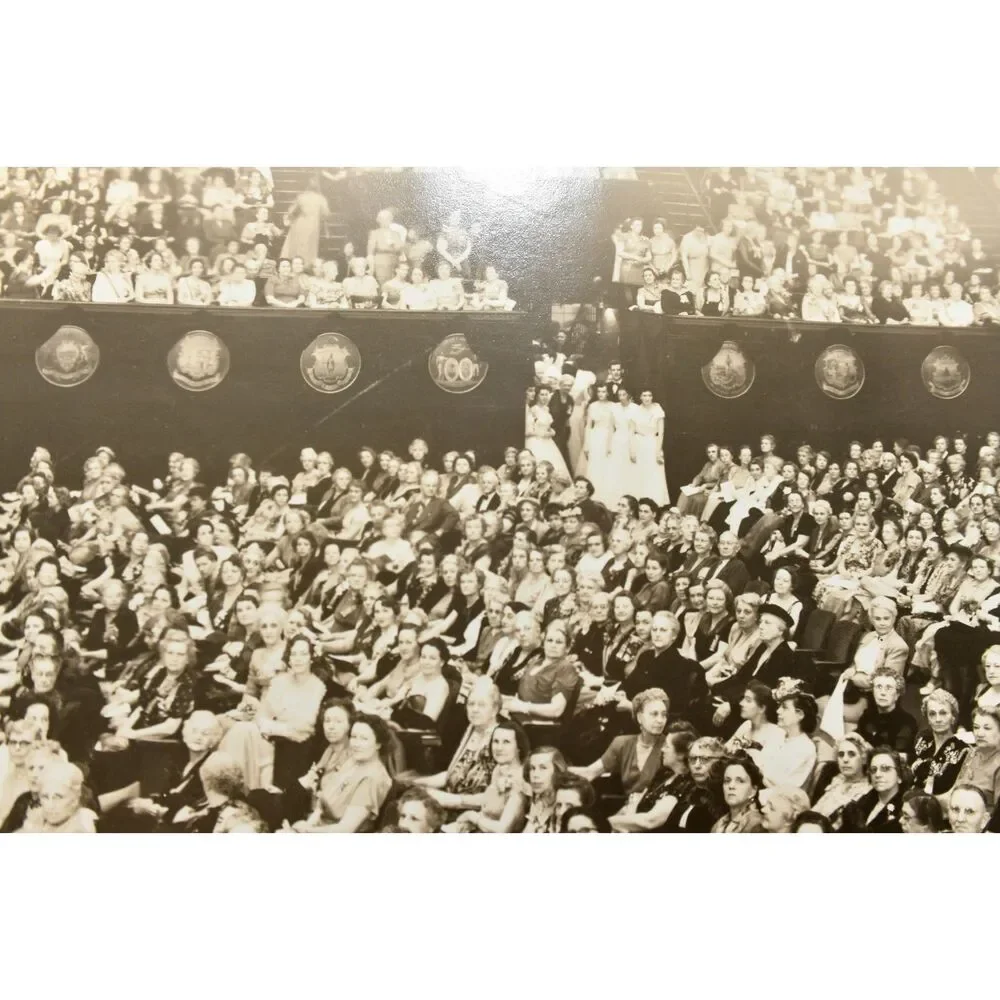 1950 DAR Constitution Hall Panoramic Photo DAR Continental Congres Washington DC